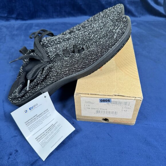 Arcopedico Knit Lace-up TM Starry Black EU 42 US 9.5 - Picture 2 of 3